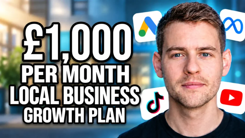 Tom showcases his approach to a 1000 pound marketing budget for a small business.